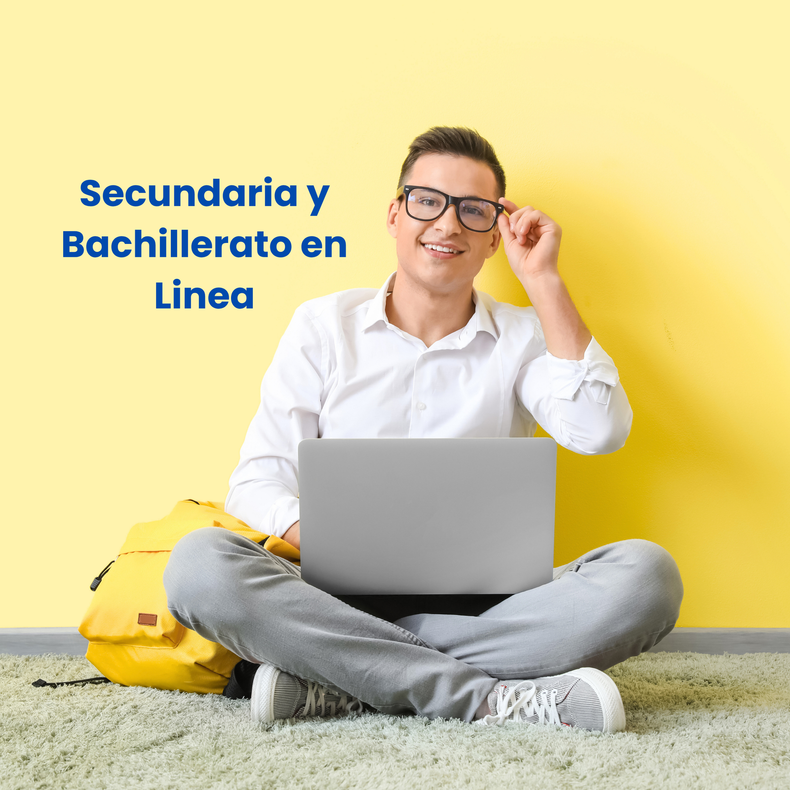 Estudiante feliz